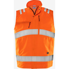 Fristads 5067 GPLU High Vis Green Class 2 Waistcoast - Rail Spec (Hi-Vis Orange)