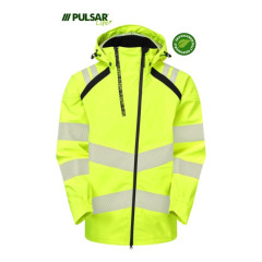 PULSAR LIFE GRS Ladies Waterproof Shell Jacket LFE959-YEL (Hi Vis Yellow)