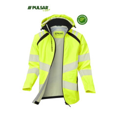 PULSAR LIFE GRS Ladies Waterproof Shell Jacket LFE959-YEL (Hi Vis Yellow)