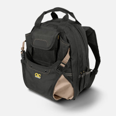 CLC Deluxe Tool Backpack, Large Expandable Storage (CL1001134)