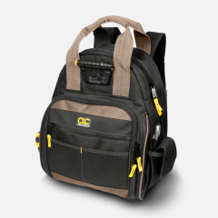 CLC Tech Gear Tool Storage Backpack, LED Lighted (CL100L255)