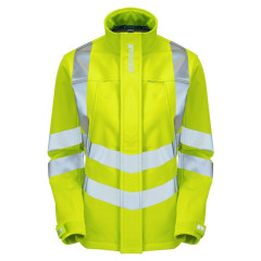 Pulsar P706 Ladies Hi Visibility Soft Shell Jacket (Hi Vis Yellow)