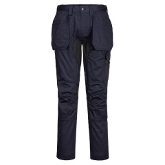 Portwest CD883 WX2 Eco Stretch Holster Trousers (Dark Navy / Black)