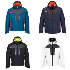 Portwest DX474 DX4 Softshell Jacket - Waterproof, Breathable, Ripstop (4 Colours)