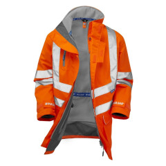 Pulsar PR499 Rail Spec Unlined Storm Coat (High Vis Orange)