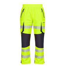PULSAR RCT802 REACT Unisex Hi-Vis Waterproof Overtrousers - Class 3 (Hi-Vis Yellow)