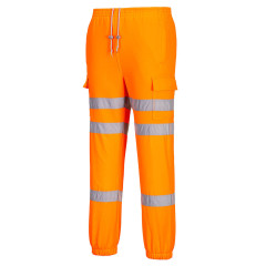 Portwest RT48 Hi-Vis Three Band Jogger Pants - Rail Spec (Orange)