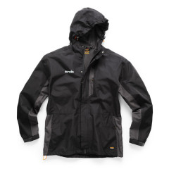 Scruffs Worker Jacket - Ripstop, Waterproof (Black / Graphite)
