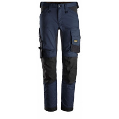 Snickers 6341 AllroundWork Stretch Work Trousers without Holster Pockets (Navy/Black)