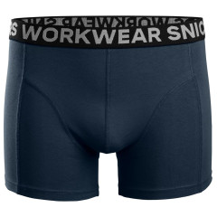 Snickers 9436 2-pack Stretch Boxer Shorts (Navy / Green)