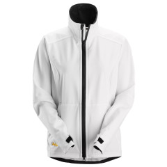 Snickers 1247 AllroundWork Womens Windproof Softshell Jacket (White)