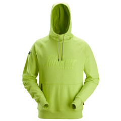 Snickers 2894 Logo Hoodie (Lime)