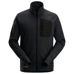 Snickers 8042 FlexiWork Fleece Jacket (Black)