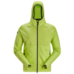 Snickers 8405 Flexiwork Full-Zip Midlayer Hoodie (Lime)