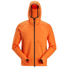 Snickers 8405 Flexiwork Full-Zip Midlayer Hoodie (Warm Orange)