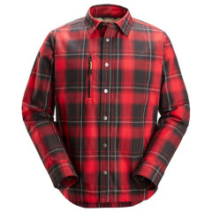 Snickers 8522 AllroundWork Insulated Shirt (Chilli Red / Black)