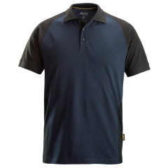 Snickers 2750 Two-Coloured Polo Shirt (Navy / Black)