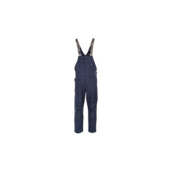 Tranemo 2541 Original Cotton Bib 'n' Braces (Navy) - 32R (C46) - SALE