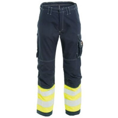 Tranemo 5828 Tera TX Flame Retardant Ladies Trousers ARC (Navy/High Vis Yellow)
