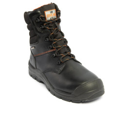 Unbreakable U108 Tornado Waterproof Zip Safety Boots - S3 SRC WR - Black
