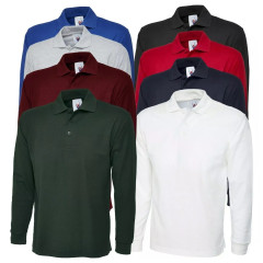Uneek UC113 Long Sleeve Polo Shirt