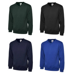 Uneek UC204 Premium V-Neck Sweatshirt