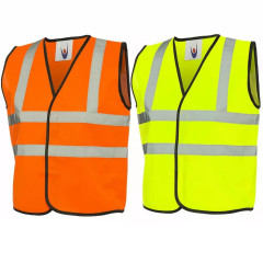 Uneek UC806 Children's High Visibility Waist Coat - Unisex