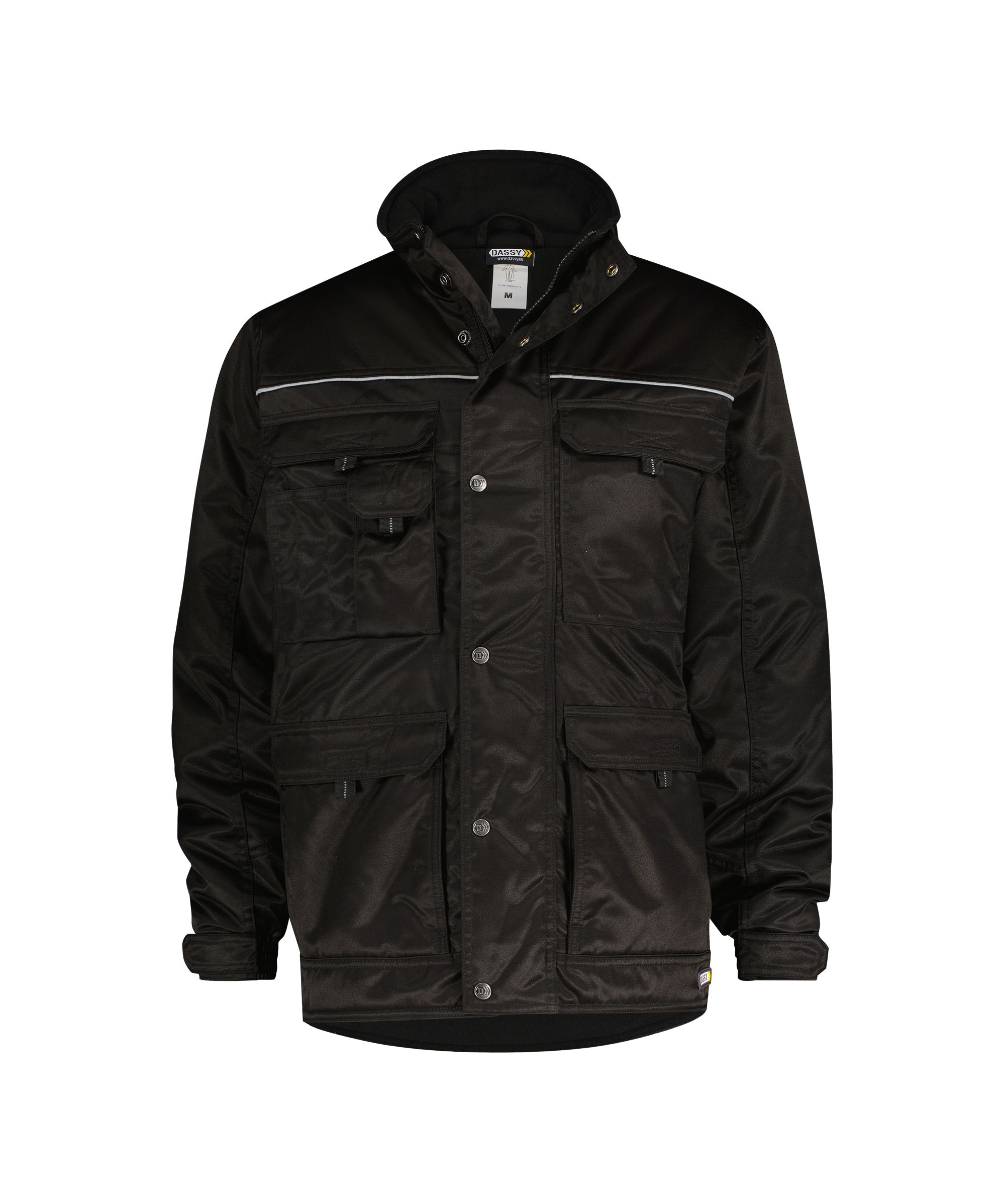 Dassy 500084 Chatel Beaver Winter Jacket - Black