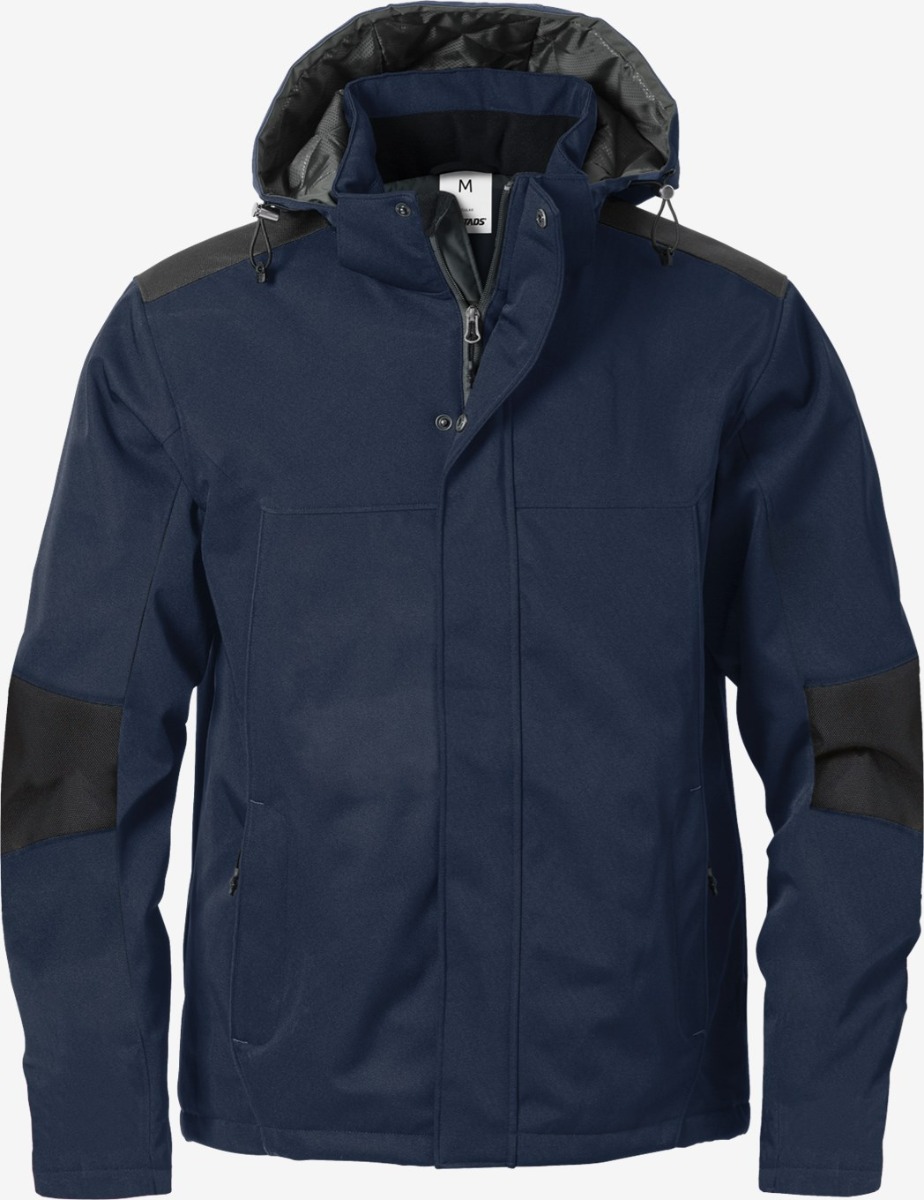 Fristads Acode Windwear Lined Softshell Winter Jacket 1421 SW Navy