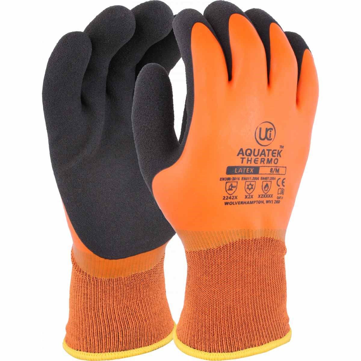 Optiflex - Guanti da lavoro completamente rivestiti Aqua